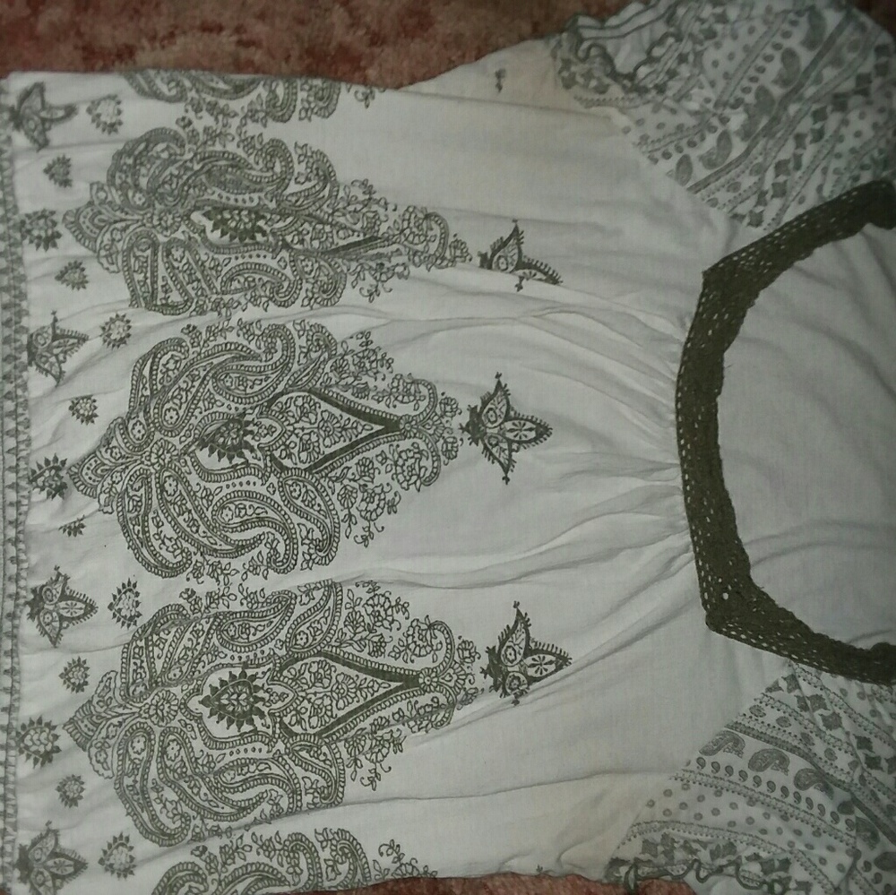 Cato short sleeve bohemian shirt 22/24